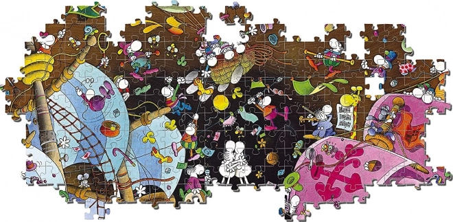Puzzle 6000 pièces Mordillo The Kiss