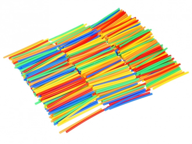 Jeu de construction créatif tubes et bâtonnets
