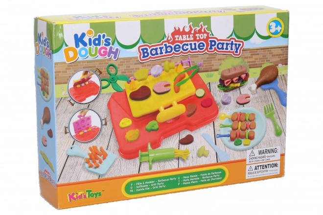 Pâte à modeler Ensemble artistique de préparation au barbecue
