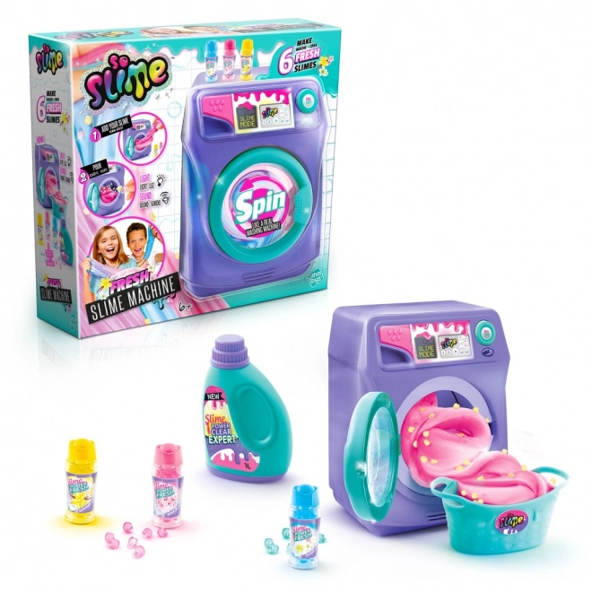 So Slime slime parfumé dans une machine à laver