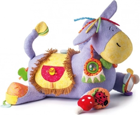 Âne en peluche multifonction Laki