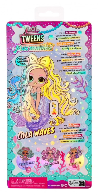 L.O.L. Surprise! Sirènes – Poupée Tweens - Lola Waves
