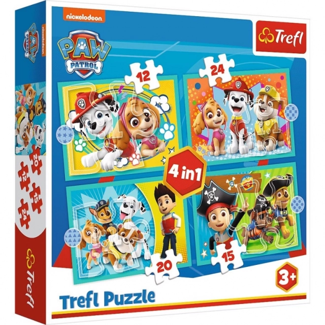 Puzzle 4v1 - Pat'Patrouille