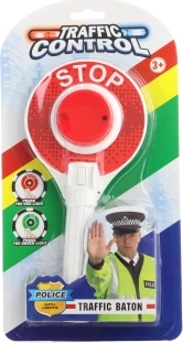Palette de police avec lumière