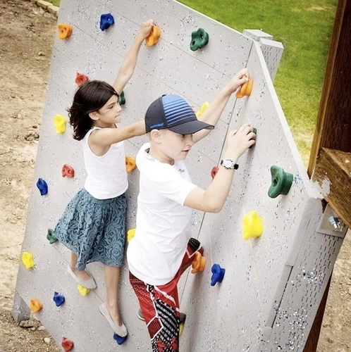 Ensemble de prises d'escalade pour enfants - 15 pièces