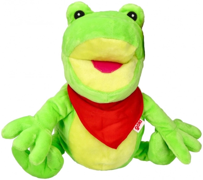 Marionnette en peluche Grenouille