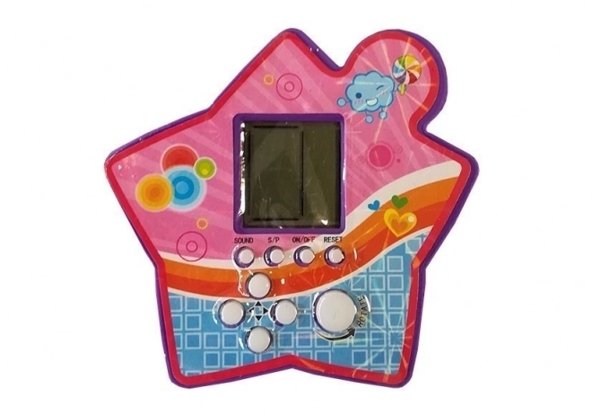 Jeu Électronique de Poche Tetris Violet