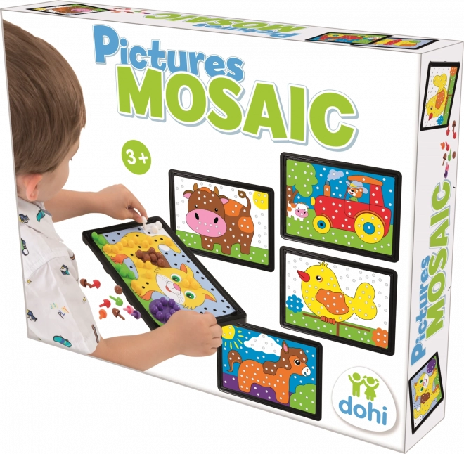 Images en mosaïque pour enfants