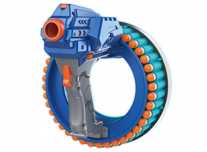 Pistolet à fléchettes en mousse avec chargeur rotatif 21 cm