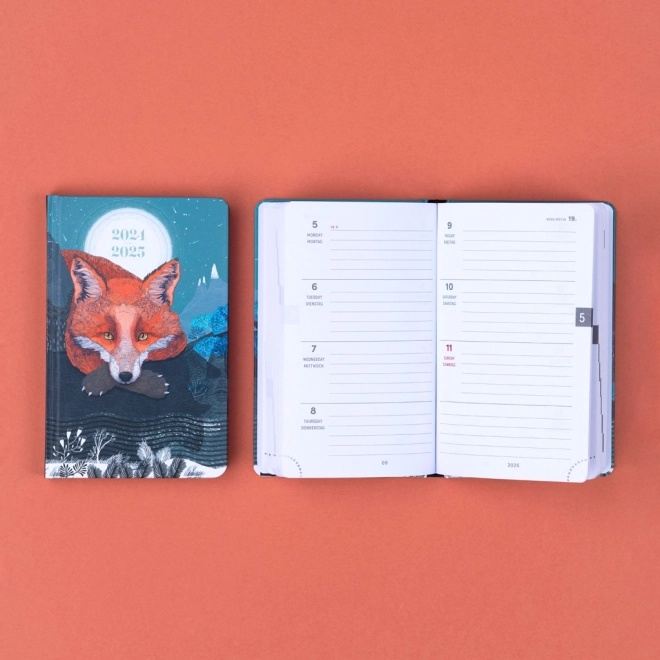 Agenda NOTIQUE 18 mois Petito Renard 2024/2025