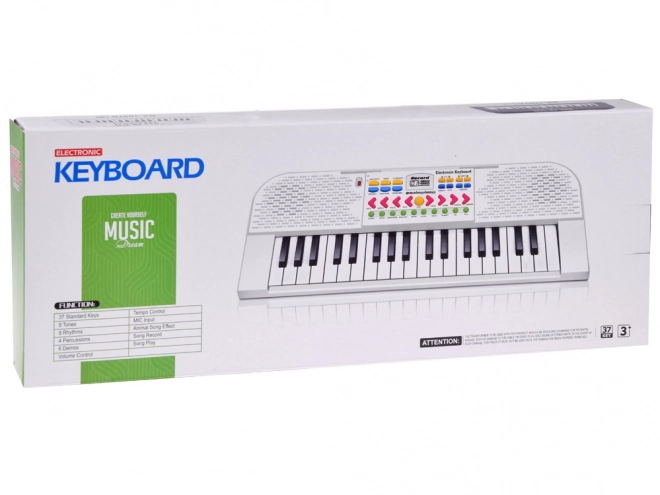 Instrument à clavier mini pour enfants avec microphone