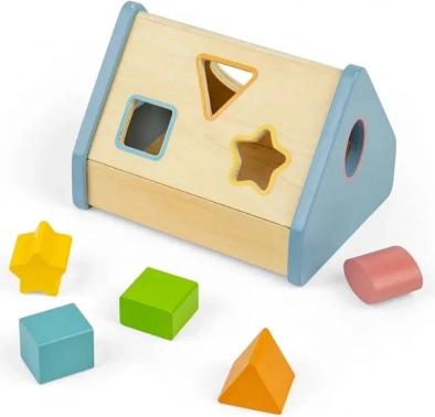 Maison d’encastrement de formes Bigjigs Toys