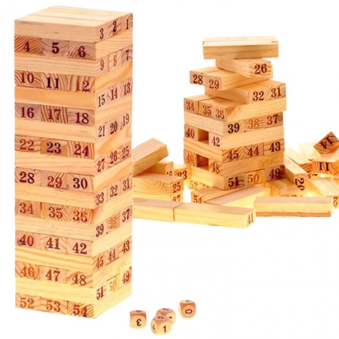 Blocs de bois Jenga Tour