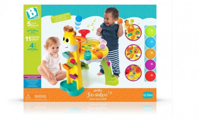 Centre de jeu éducatif avec girafes