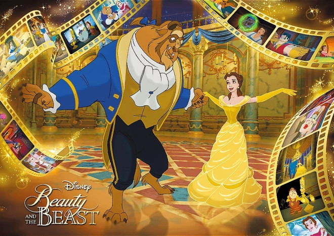 puzzle TREFL Premium Plus moments iconiques: La Belle et la Bête 1000 pièces