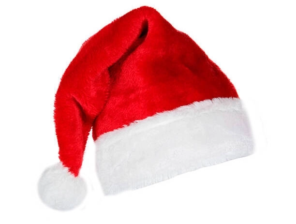 Chapeau de Père Noël avec pompon