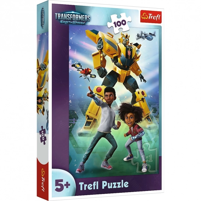 Puzzle 100 pièces Équipe Transformers