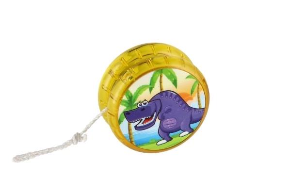 Jojo dinosaures lumineux plastique 6cm à piles mélange de types 12pcs en boîte