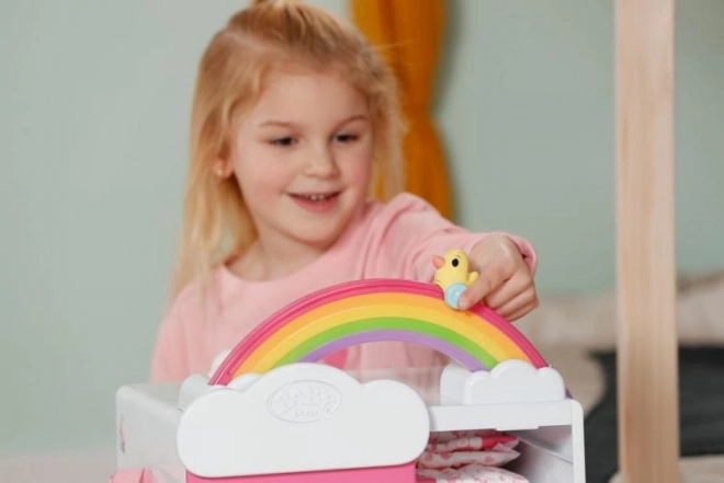 Armoire arc-en-ciel pour poupées BABY born