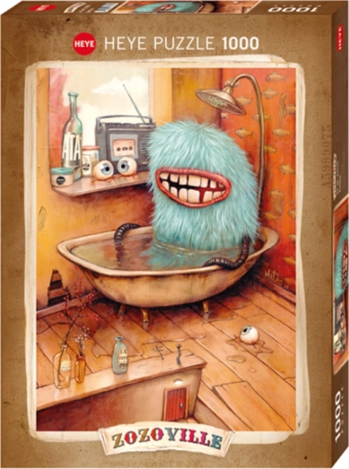 HEYE Puzzle Zozoville : Dans la baignoire 1000 pièces