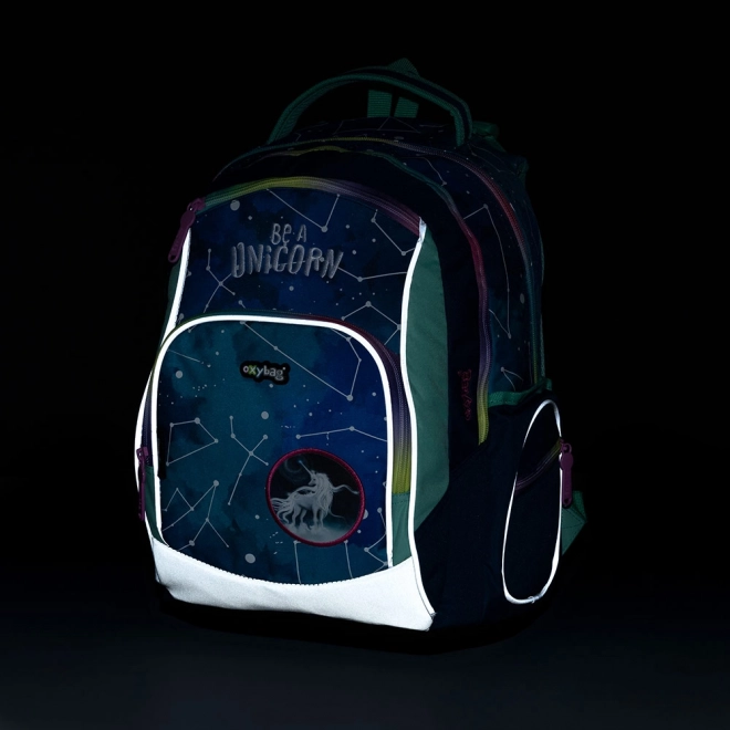 Sac à dos scolaire OXY GO avec licorne