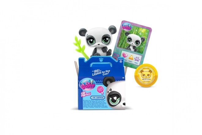 Littlest Pet Shop figurine - boîte aveugle avec 18 types