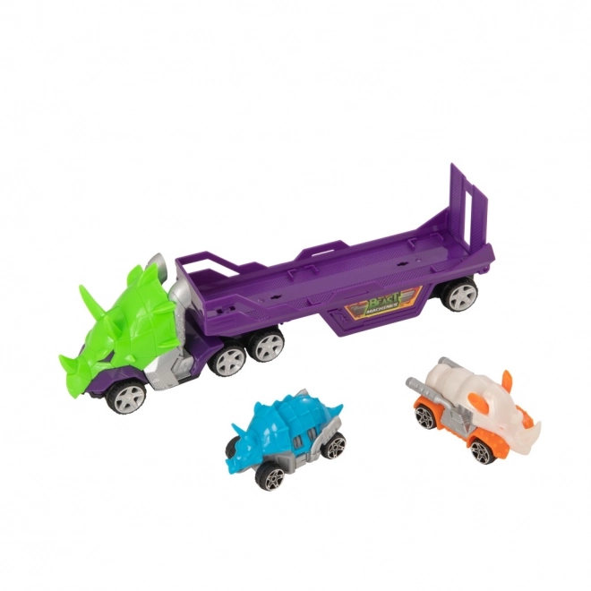 Teamsterz transporteur Dino avec petites voitures