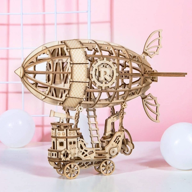 Dirigeable - Puzzle en bois 3D