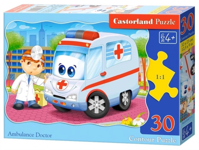 Puzzle Médecin Secouriste avec 30 pièces