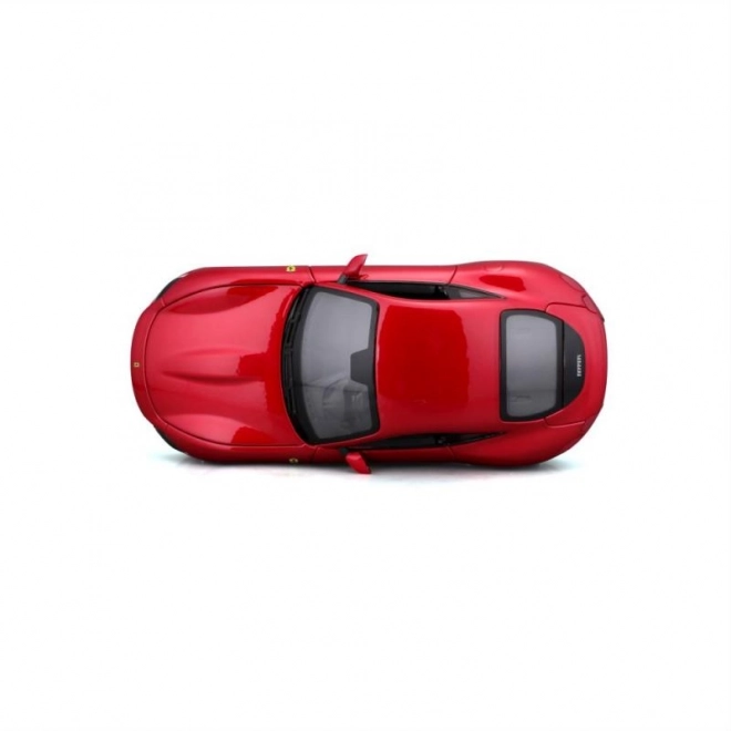 Petite voiture métallique Ferrari Roma en rouge