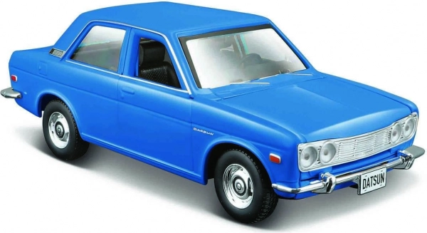 Modèle métallique DATSUN 510 (1971) bleu 1:24