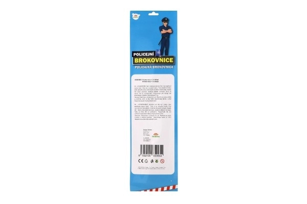 Pistolet en plastique avec ventouses 48 cm avec trois munitions