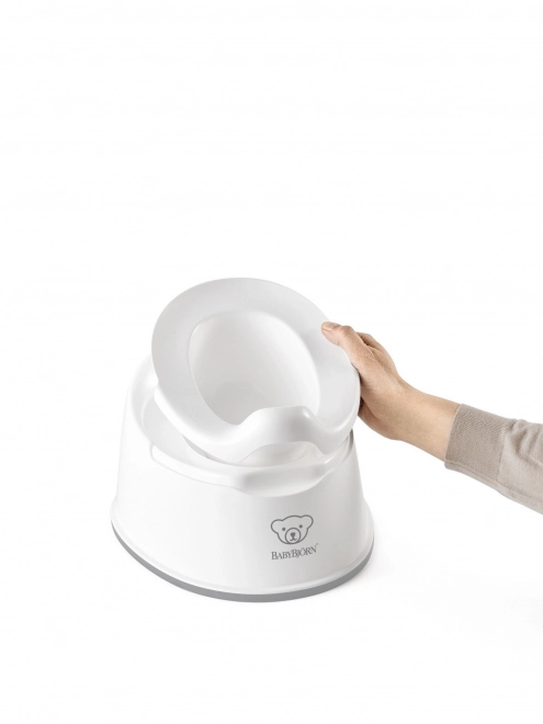 Babybjörn pot Smart bleu – Blanc