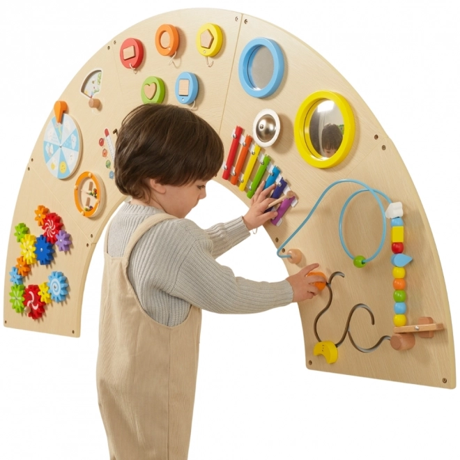 VIGA tableau mural de manipulation Luk Montessori