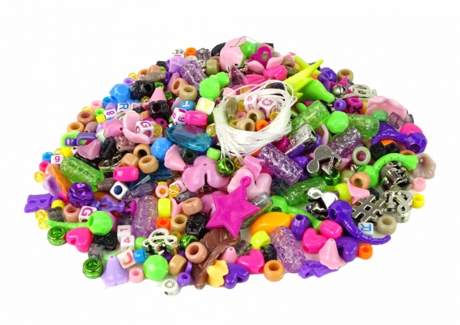Kit pour créer des bracelets de licorne avec perles et pendentifs