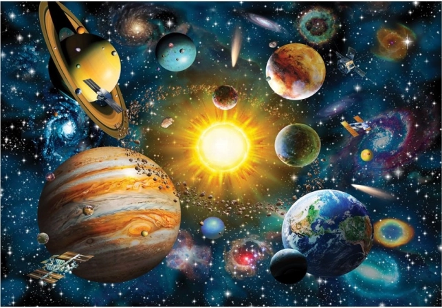 Puzzle Système solaire 2000 pièces