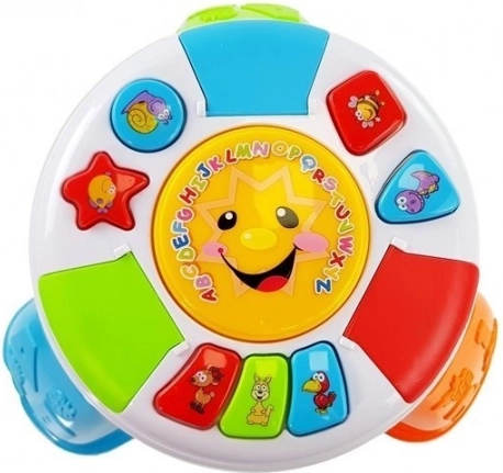 Soleil mélodique et mini piano avec animaux