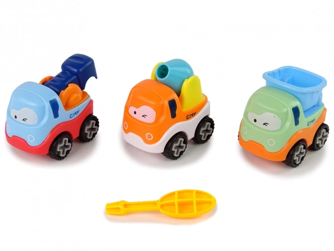 Ensemble de construction de 3 petites voitures avec tournevis