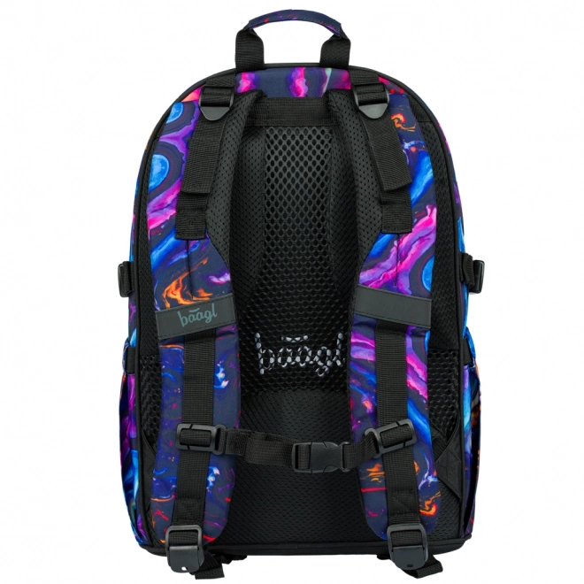 Sac à dos scolaire BAAGL Core Marble