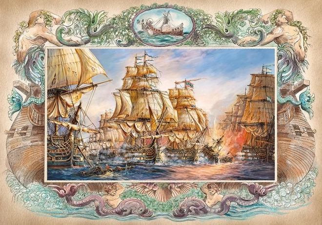 Puzzle Bataille Navale 2000 Pièces CHERRY PAZZI