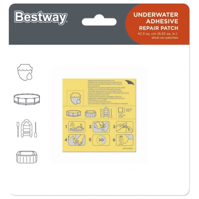 Patches de réparation pour jouets gonflables et piscines 10 pièces