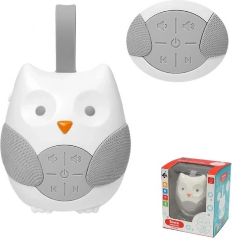 Boîte à musique interactive – chouette pour enfants à partir de 3 mois