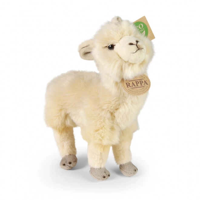 Rappa Peluche lama Alpaca debout 23 cm ÉCOLOGIQUE