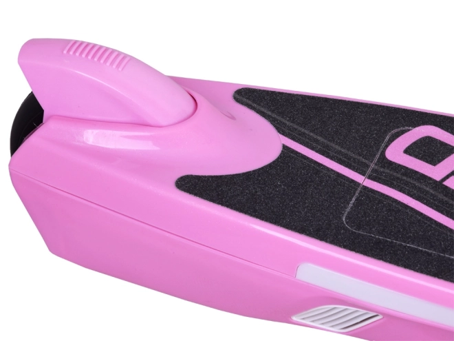 Trottinette électrique avec éclairage LED – Rose