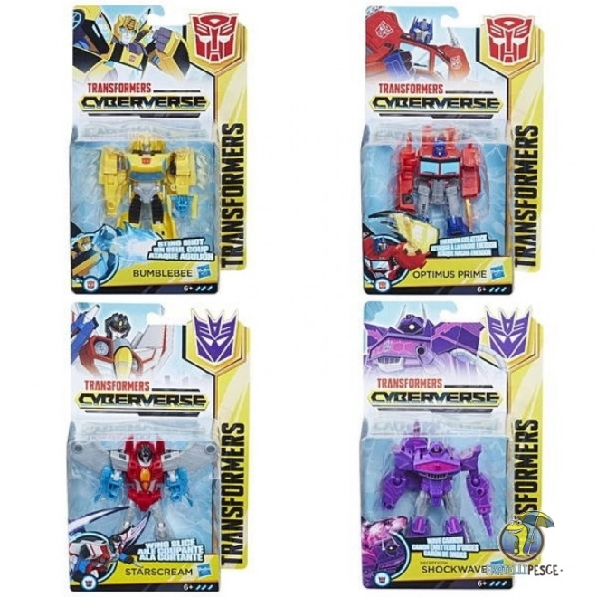 Figurine Transformers Cyberverse 5-7 étapes de transformation