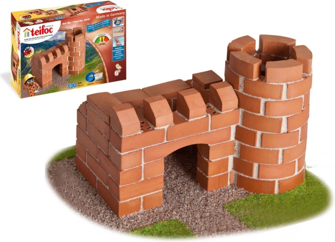 Teifoc kit de construction Hrádeček 100 pcs