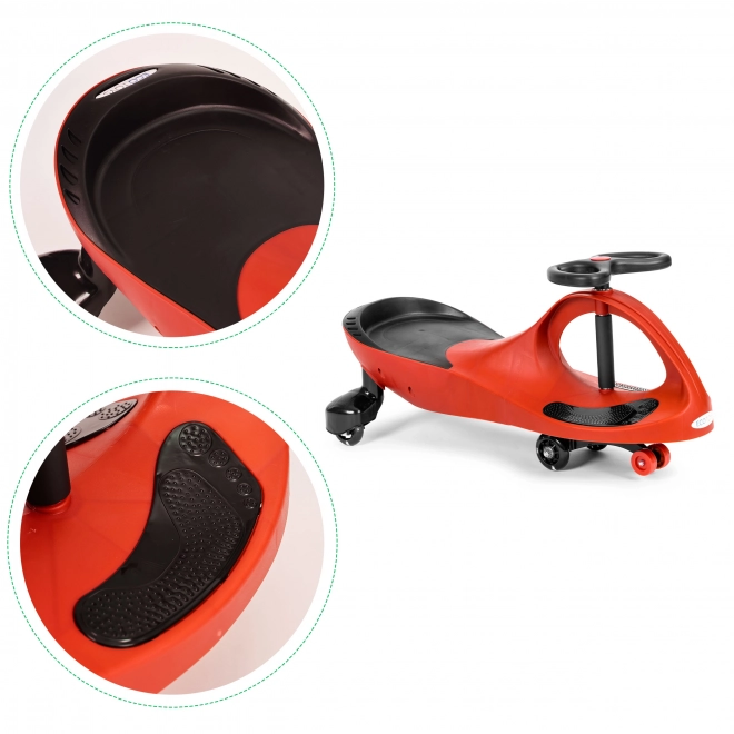 Draisienne avec roues LED rouges ECOTOYS