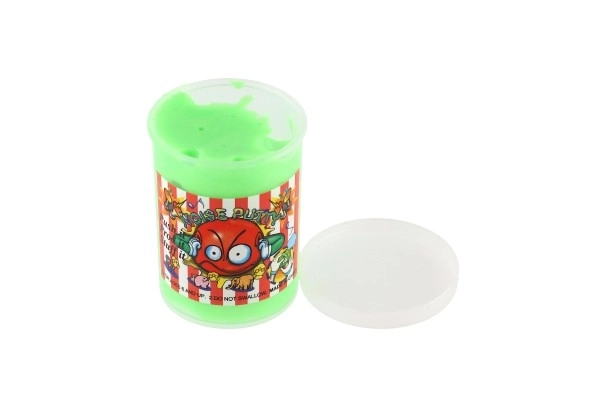 Slime - substance 80g qui pète 6x5cm mélange de types 6 couleurs 24pcs en boîte