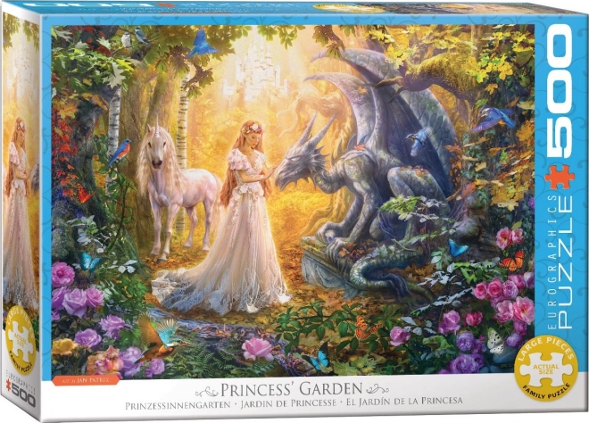 Puzzle Le jardin de la princesse XL 500 pièces
