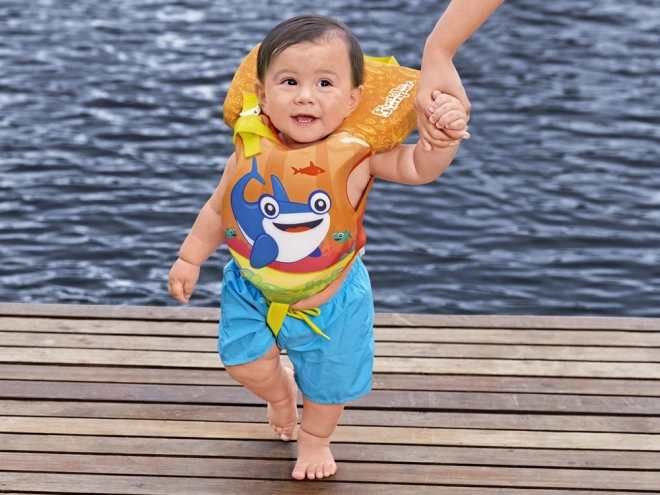 Gilet de baignade pour enfant Bestway avec image de requin